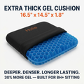 100% Gel Seat Cushion - Extra Thick