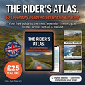 The Rider's Atlas: 50 Legendary Roads Across Britain & Ireland