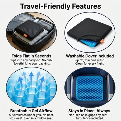 Holie Gel Cushion — Built for Flights